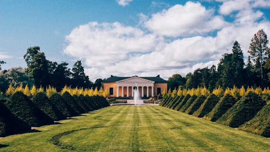 sweden uppsala Linnaeus garden, Svartbäcksgatan